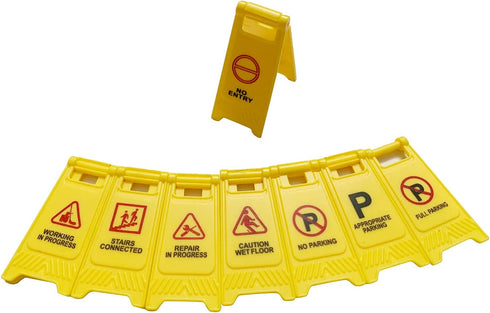 44pcs Miniature Plastic Traffic Light Street Road Training Roadblock Cone Cognitive Toy Playset for Chidren Sets...
