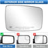 Ram Passenger Right Side Mirror Glass Replacement for 2009-2018 Dodge Ram 1500 2500, Exterior Power Heated Convex Mirrors Glass 68050298AA, 680793...