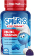 The Smurfs Kids Multivitamin Gummies with 15 Daily Vitamins and Minerals for Growth & Development | Made with Real Fruit in a Smurf Berry | Delici...