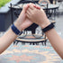 Wepro Bands Replacement Compatible Fitbit Charge 3 for Women Men Large, Waterproof Breathable Holes Watch Sport Strap Accessories for Fitbit Charg...