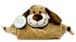 Baby Security Blanket - 18" Tall Soft Fleece Baby Blanky for Boys & Girls – Baby Soothing Blanket with Plush Stuffed Animal - Puppy Dog...