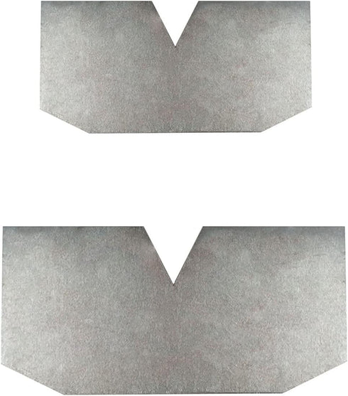 PIAOLGYI 2 PCS Bowl Cozy Template 8.6x4.3 inches,11x 5.5 Inches Bowl Wrap Sewing Pattern Template Quilting Template DIY Craft Stencil Cut On Fold ...