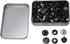 Mini Skater 20 Sets Fastener Screw Snap Stainless Steel Marine Grade Upholstery Boat Cover Buttons Fastener Kit for Furniture Canvas Fabric Boats ...