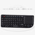 Wireless Keyboard Ultra Mini Touchpad Rechargeable Backlit Keyboard with Infrared Indicator 2.4ghz Wireless Connection...