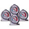 Refrigerator Freezer Large Dial Thermometer -20/80 °F Aulufft 4 pcs Classic Series Fridge Freezer Alarm Thermometer Internal Temperature Gauge for...