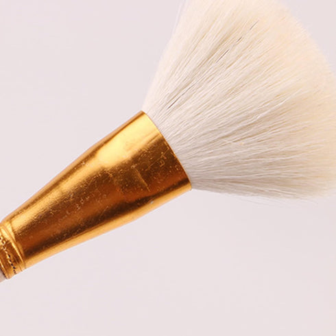 10Pcs Gilding Brush Pen Set, Gold Leaf Sweeper Paint Brush Goat Hair Brush Pen Gold Paint Brush for Gold Foil Gold Leaf Sheets Gold Flakes Art Cra...