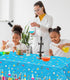 4 PCS Science Party Tablecloth Decorations Mad Scientist Theme Birthday Party Supplies Science Party Tablecloth Rectangular ?51 x 86in Laboratory ...