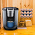Adhesive Wall Mounted 12 Slot Coffee Pod Holder and Organizer. Space Saving Storage Rack Compatible with K Cups Saves Room in Drawers, Cupboards a...