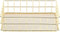 Wire Mesh Basket, Golden Desktop Metal Storage Basket Iron Grid Storage Tray Net Basket Storage Bins for Home Cosmetic Stationery (9.6 x 6.5 x 2.6...