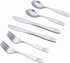ANNOVA Children's Flatware 6 Pieces Set - Stainless Steel Cutlery/Silverware 2 x Safe Forks, 2 x Dinner Knife, 2 x Dinner Spoon - Safe Kids Toddle...