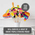 Fiesta Photo Booth Props by PartyGraphix - Mexican Decor Perfect for Fiesta Party Decorations...
