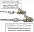 Glasses Chain Eyeglasses Strap Lanyard Holder Bling Stone Sunglasses Cord Clip-White Heart...