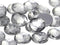 KraftGenius Allstarco 30mm Flat Back Round Acrylic Rhinestones Plastic Circle Gems for Costume Making Cosplay Jewels Pro Grade Embelishments- 12 P...