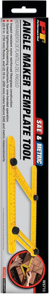 Performance Tool W5710 Angle Maker Template Tool - Easily Measure and Duplicate Angles for Precise Cutting and Installation Jobs...