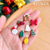 KEOKER Christmas Polymer Clay Cutters, Christmas Polymer Clay Cutters for Earrings Making, 10 Shapes Mini Christmas Clay Earrings Cutters, Truck C...