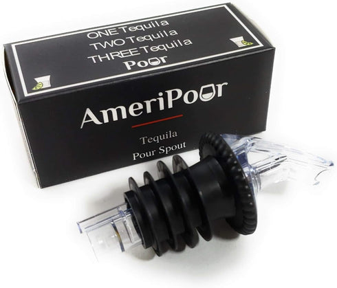 Speed Pourer - Patron Pour Spout - Made 100% In The USA. Free Flow Bar Spouts That Don't Leak - No Cracks, Just A Smooth Cocktail Pour Every Time....