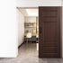 7" Matte Black Sliding Barn Door Handle - Flush Pull Handle with Flat Bottom Is Easy to Install and Heavy Recessed Door Handle for Pocket Door,Clo...