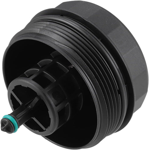 X AUTOHAUX Black Car Oil Engine Filter Housing Cap Cover for BMW 128i 135i 228i 320i 328i 335i X1 X3 11-42-7-525-334...