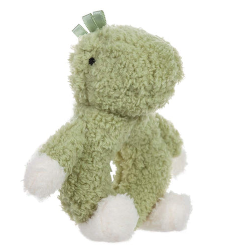 Apricot Lamb Baby Dinosaur Soft Rattle Toy, Plush Stuffed Animal for Newborn Soft Hand Grip Shaker Over 0 Months (Dinosaur, 6 Inches)...