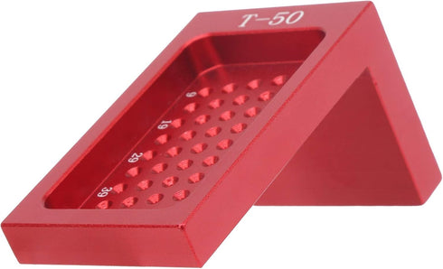 Woodworking Scriber, Aluminum Alloy Saddle L Square Ruler, Precision Woodworking Tool with Metric Scale for Carpenter Square...