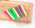 TorSor 10 Pack Scratch Awl Sewing Pricker Plastic Handle Grip Straight Tip Pin DIY Needle Punching Hole Repair Hand Craft Stitcher for Tailor Fabr...