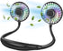 Neck Fan, Hand Free Portable Neck Fans For Women, Kids, and Men, 3 Speed Adjustable Hanging Around Necklace Fan, Rechargeable Battery Operated Wea...