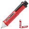 Voltage Tester HS-3201 Red,Non Contact Voltage Tester AC, Multi-Function Electricity Detector Pen 90V-1000V with LED Flashlight Buzzer Alarm Wire ...