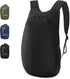 MULISOFT 30L Foldable Hiking Backpack, Lightwight Camping Backpack For Men & Women, Water-resistant Travel Daypack, Multifunctional Black Backpack...