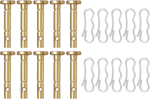 Replacement Shear Pin Kit 738-04124A for MTD Cad Snowblower - Shear Pins & Cotter Pins 714-04040 Compatible with Troy Bilt Craftsman 2-Stage 3-Sta...