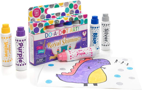 Do A Dot Art! Markers 5-Pack Shimmer Washable Paint Markers, The Original Dot...