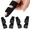 4 Pcs Trigger Finger Splints/Brace for Knuckle Immobilization,Broken Protector and Straightening Arthritis Relief,Pain Relief,Fits Index,Middle Ri...
