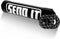 SEND IT Handlebar Pad with FREE GRIP DONUTS - Universal Fit for Dirt Bikes and ATVs Crossbar (BLACK, Round)...