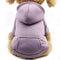 Jecikelon Winter Dog Hoodie Sweatshirts with Pockets Warm Dog Clothes for Small Dogs Chihuahua Coat Clothing Puppy Cat Custume (X-Small, Purple)...