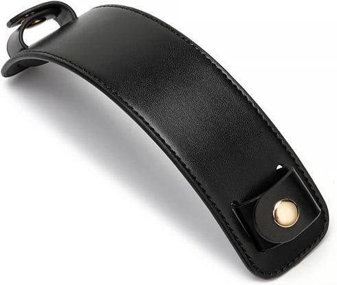 Microfiber Leather Shoulder Strap Pad for Women Tote Purses, Handbag, Satchels, Hobo Purses? 9" x 1.75", Black...