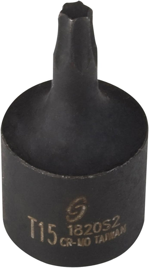 Sunex 1820s2 1/4-Inch Drive T15 Internal Star Impact Socket...