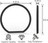 Replacement Gasket Compatible with Ryobi 18v Stick Vaccum Dust Bin Lid, Works for Models PCL720, PBLSV716, PBLSV717, Easy-to-Install Seal for Impr...