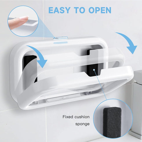 KUNSLUCK Waterproof Shower Phone Holder, 360° Rotation Touchable Shower Phone Case, Anti-Fog High Sensitivity Phone Mount for Shower, Compatible w...