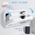 KUNSLUCK Waterproof Shower Phone Holder, 360° Rotation Touchable Shower Phone Case, Anti-Fog High Sensitivity Phone Mount for Shower, Compatible w...