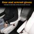 Car Front Seat Armrest Covers,13.78" x 5.12" Elastic Auto Arm Rest Cover, 2 Pcs Microfiber Leather Armrest Protectors, Auto Interior Accessories D...