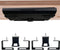 Pmsanzay (6) Laptop securely Under Desk, Laptop Holder Laptop Organizer Rack Storage Shelf, with Screws,Easy to Install, for Keyboard, Routers, Mo...