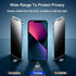 [2 Pack Matte Privacy Screen Protector for iPhone 13/iPhone 14/iPhone 13 Pro, Anti-Glare Anti-Spy Tempered Glass Film 6.1 inch, Rounded Edge Full ...