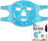 Face Gel Mask Cooling, Cold And Hot, Reduce Puffiness, Dark Circles, Swelling, Headache, Ice Pack Reusable, Skin Care, Therapy (Face Mask Blue)...