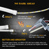 LEADTOPS Show Glow 2X 23inch Dual Color White-Amber Switchback Headlight LED Tube Strip Light DRL Daytime Running Light & Turn Signal Lamp for Car...