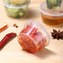 50Pcs/lot 1/1.5 Ounce Small Plastic Disposable Sauce Cups Food Storage Containers Clear Transparent Package Boxes + Lids (1.5 ounce)...