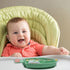 Baby Feeding Dish Sets with Spoon and Forks,NICINGU 3 Pcs/Sets Divided Silicone Suction Plates Utensils for Toddler Kids BPA Free Microwave Dishwa...