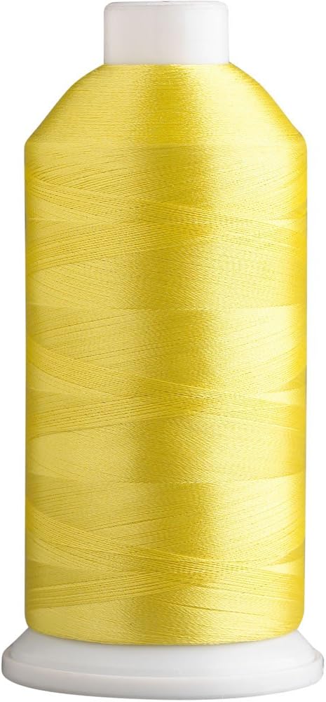 Super B Polyester Embroidery Thread, 40wt Large Spool 5000m, Embroidery Thread for Commercial & Domestic Machine, 175 Popular Colors Machine Embro...