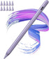 TaIYanG Stylus Replacement Tips Apple Pencil Tips 10 Pack-Light Purple (Universal with White/Black/Pink Tips)...