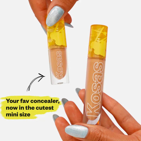 Kosas Mini Revealer Concealer - Medium Coverage Makeup, Conceals Dark Circles Under the Eyes, Dark Spots and Blemishes (Tone 04)...