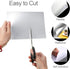 Zonon Flexible Mirror Sheets Self Adhesive Non Glass Mirror Tiles Stickers for Home Wall Decor(10 Pieces,6 x 9 Inches)...