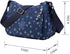 Women Shoulder Handbag Nylon Multi-Pocket Crossbody Purse Bags for Women Travel Shoulder Bag for Travel/Shopping/Hiking...